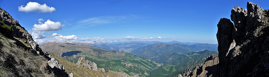 Splendido Torrione d'Alben con vista in Val del Riso e alta Val Seriana