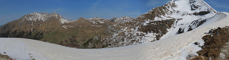 Ancora tanta neve ma in scioglimento