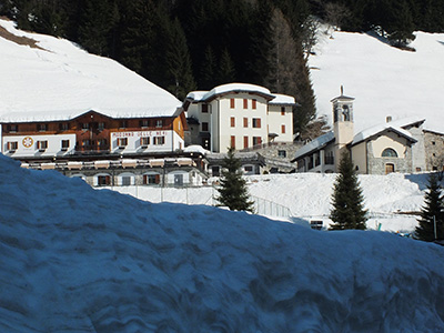 SALITA INVERNALE A CA' E PASSO SAN MARCO CON TANTA NEVE  IL 13 MARZO 2014 - FOTOGALLERY"