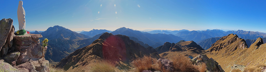 PIETRA QUADRA (2356 m) colorata d'autunno-4 nov24