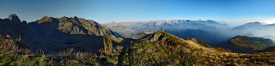 In vetta al Monte Triomen (2245 m) - 2