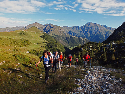 Zuccone Campelli (2159 m) salito dal Canale dei Camosci, sceso ad anello dal sentiero 101 il 21 settembre 2014 - FOTOGALLERY