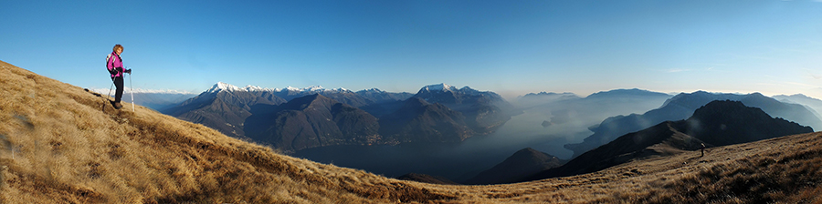 Scendendo dal Bregagnino al Sant'Amate