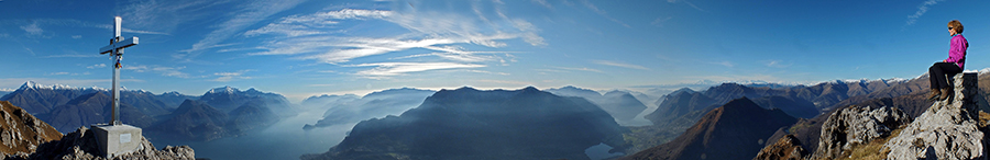 Panorama mozzafiato dal Monte Grona