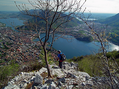 Monte San Martino e Corna di Medale il 12 aprile 2012- FOTOGALLERY