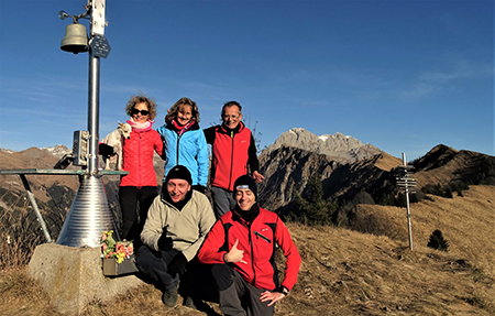 Invernale-primaverile in CIMA BLUM (1297 m) e (CIMA PARE’ (1642 m) il 28 dicembre 2016 - FOTOGALLERY