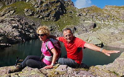 Spettacolo ai laghi alti di Val Sanguigno : Stagno della Corna, Laghi Alti di Salina, Lago Gelato, il 23 settembre 2014 - FOTOGALLERY