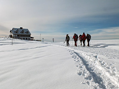 Salita invernale al Rifugio Magnolini, Monte Alto e Monte Pora il 27 gennaio 2013  - FOTOGALLERY