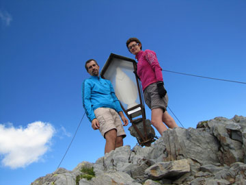 DA CARONA ALLA VETTA DEL MONTE AGA (MT. 2.720) sabato 31 luglio 2010 - FOTOGALLERY