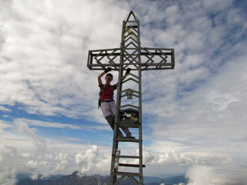 BELLISSIMA SALITA DA PLASSA DI OLTRE IL COLLE AL PIZZO ARERA (mt. 2512) sabato 10 giugno 2010 - FOTOGALLERY