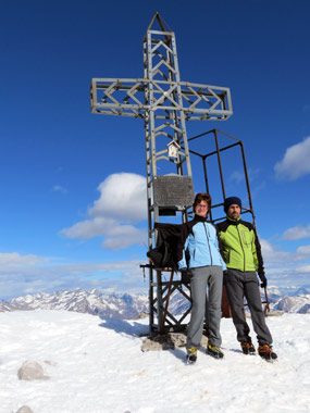 INVERNALE IN PIZZO ARERA (mt.2512) - sabato 25 febbraio 2012 - FOTOGALLERY