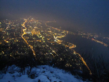 ASPETTANDO IL TRAMONTO SUL MONTE SAN MARTINO sabato 4 dicembre 2010 - FOTOGALLERY