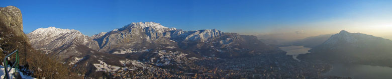 Panoramica dal monte San Martino
