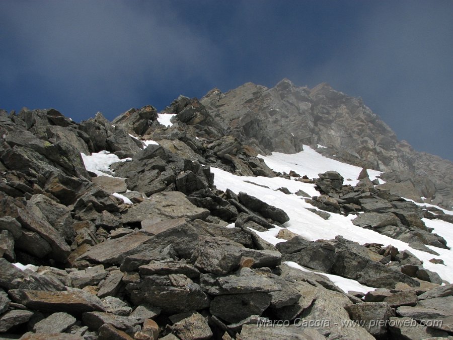 08.JPG - Ultimo tratto su roccette