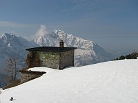 Salita al Pietra Quadra ancora ben innevato il 30 marzo 08 - FOTOGALLERY