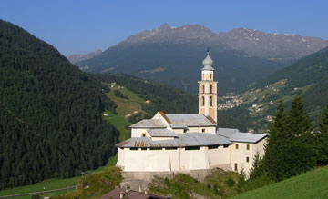 Chiesa di San Martino a Isolaccia Valdidentro, in Valtellina. - FOTOGALLERY