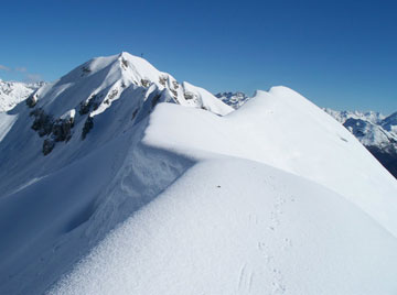 Salita invernale impegnativa al M. Secco Seriano da Parre > Rif. e Monte Vaccaro il 28 marzo 2010 - FOTOGALLERY