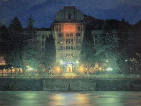 Quando il Grand Hotel...brillava di luce propria (foto anni settanta - Caffetteria Artisti)